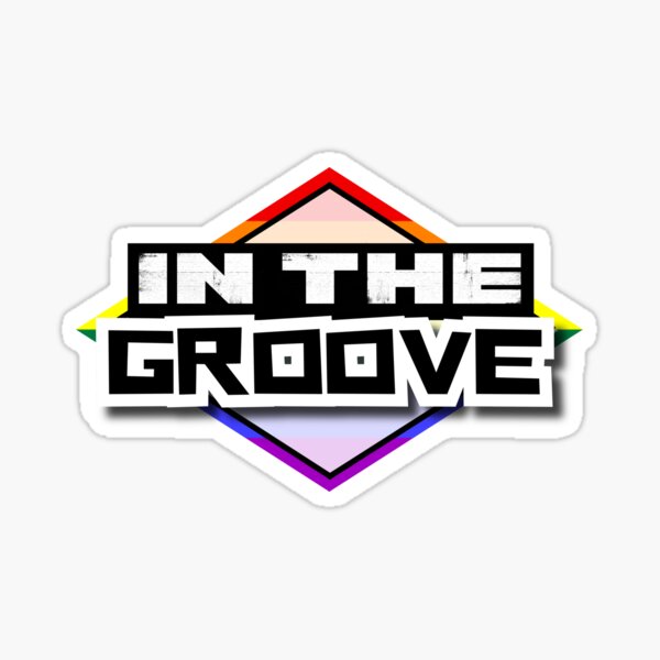 In the Groove - Pride Sticker