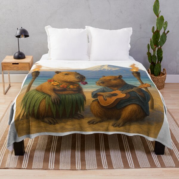 Item preview, Hawaiian Capybaras designed and sold by Capybarastore_77.