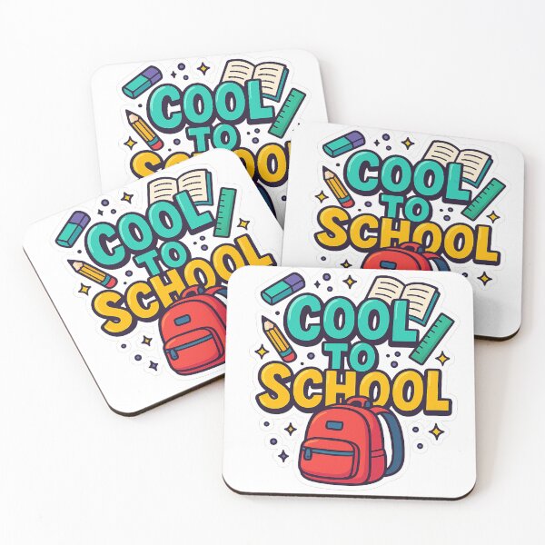 Item preview, Cool to School – Colorful Back-to-School Art designed and sold by GusiaTreasures.