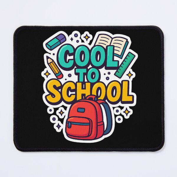 Item preview, Cool to School – Colorful Back-to-School Art designed and sold by GusiaTreasures.