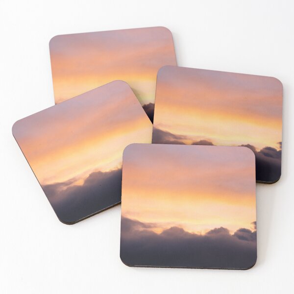 Item preview, Pastel Sunset Sky Above The Clouds designed and sold by KillNFuel.