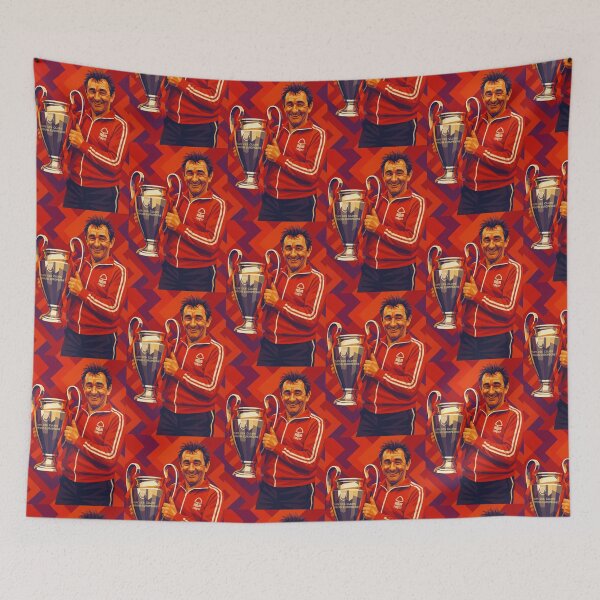 Item preview, Brian Clough European Cup Low Poly Vector Art designed and sold by kakarikihill.