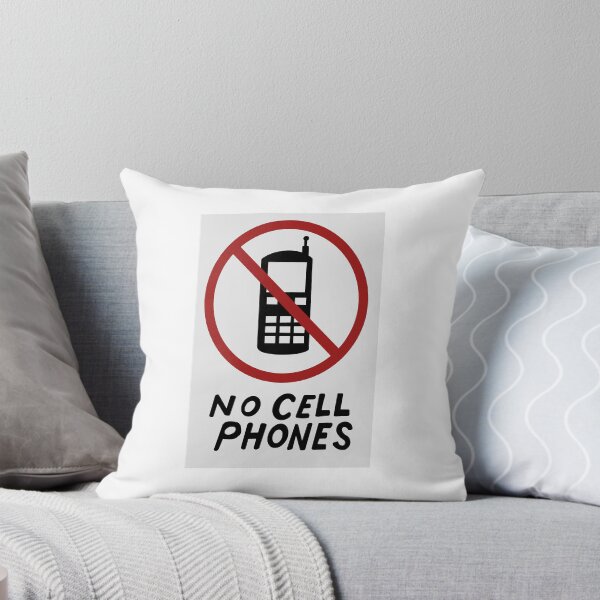 Aperçu de l'œuvre Panneau d'interdiction des téléphones portables au Luke's Diner de Gilmore Girls créée et vendue par evereads.