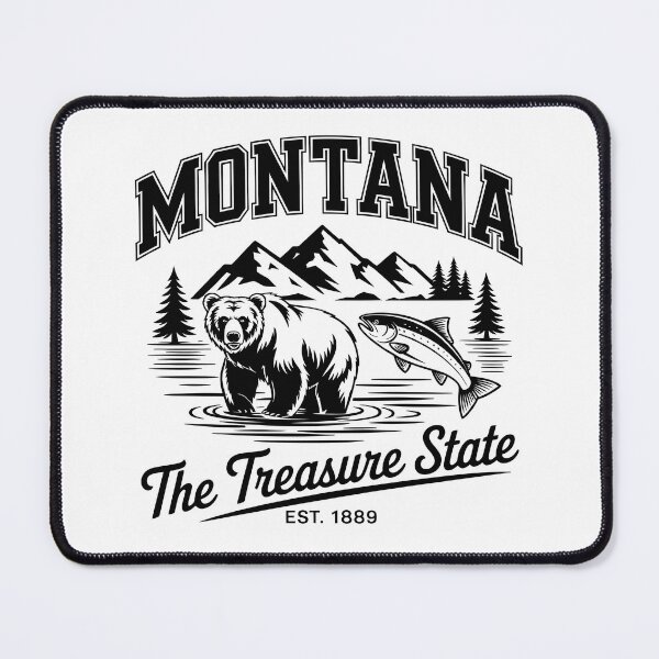 Item preview, Montana~The Treasure State designed and sold by eCOWmerce.