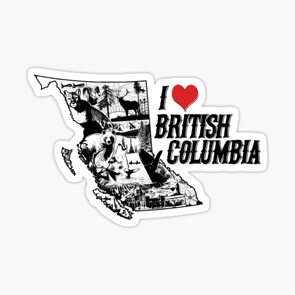 Item preview, I Heart British Columbia designed and sold by NateArtDesign.
