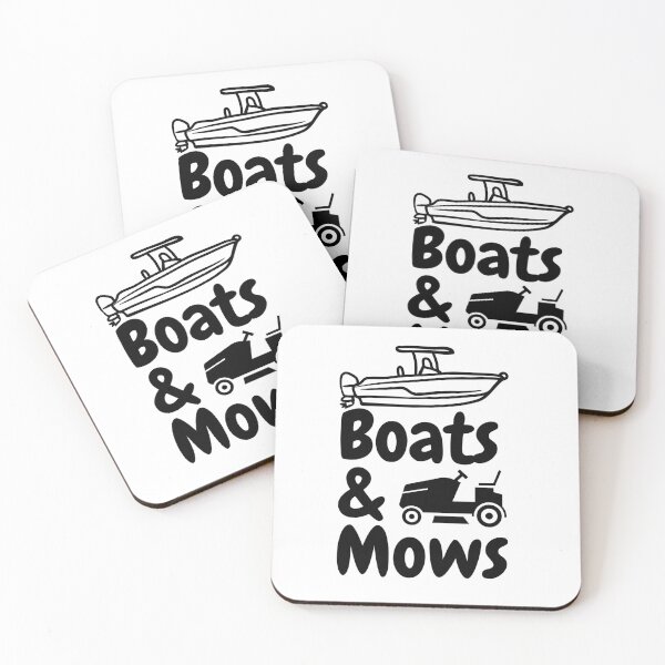 Item preview, Boats & Mows – Dadcore Edition designed and sold by The Shady Paddler.