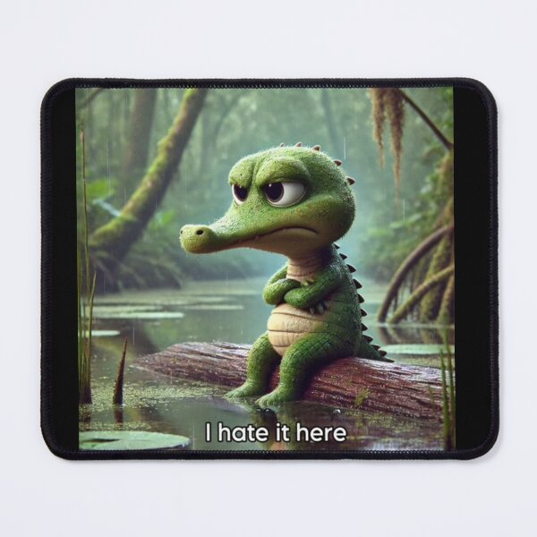 Item preview, I Hate it Here  designed and sold by CroakysCorner.