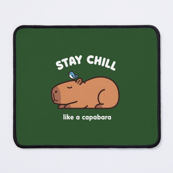 Item preview, Stay Chill Like a Capabara designed and sold by FurRealStudioCo.
