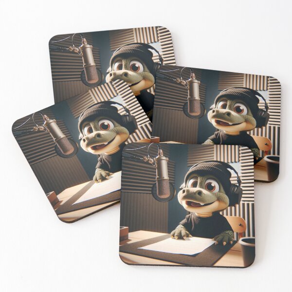Item preview, Croaky in a beanie at the XSpace desk designed and sold by CroakysCorner.