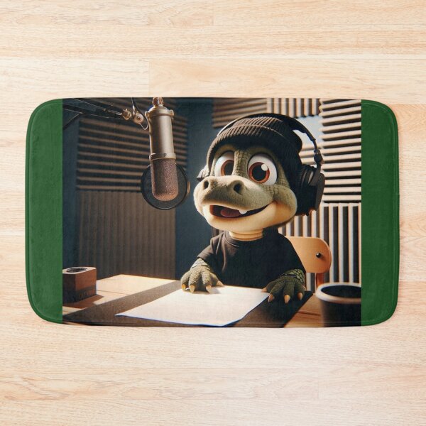 Item preview, Croaky in a beanie at the XSpace desk designed and sold by CroakysCorner.