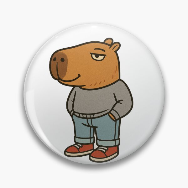 Item preview, Chill Capybara – The Vibe Is Strong designed and sold by Capybarastore_77.