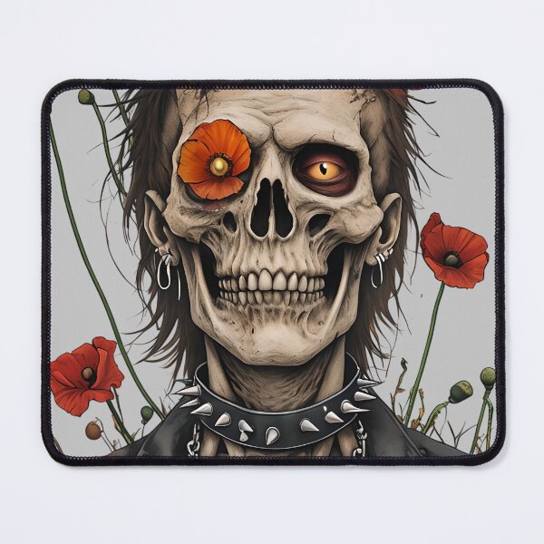 Item preview, Zombie Punk with Poppies designed and sold by NightTimeJ.