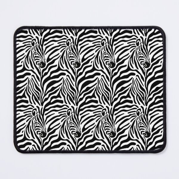 Item preview, Zebra Stripe Modern Animal Print, Black and White designed and sold by Maria Garcia.