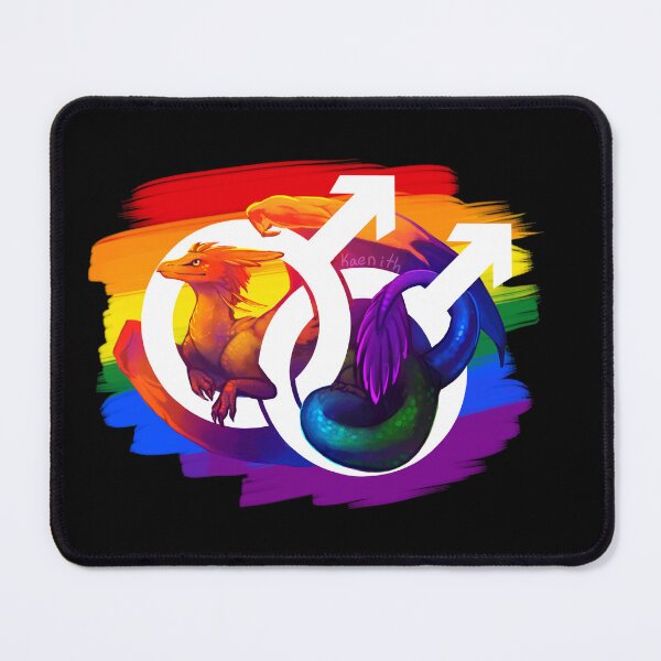 Item preview, Gay Pride Dragon designed and sold by kaenith.