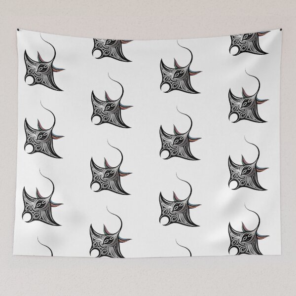 Item preview, Tribal Manta designed and sold by Interrupt Art.