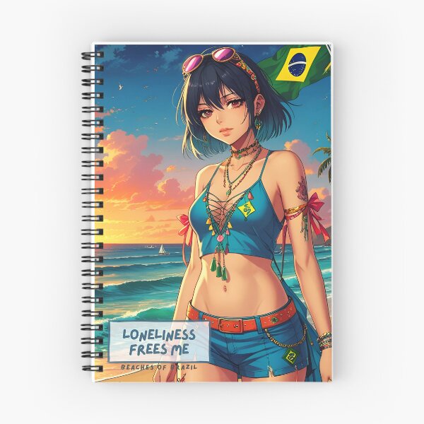 Item preview, Shadow in the Sun: An Emo Anime in the Bright Brazilian Sunset designed and sold by Emo-World-Tour.