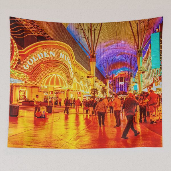 Item preview, Glowing lights on Fremont Street Experience, Las Vegas designed and sold by Travelways.