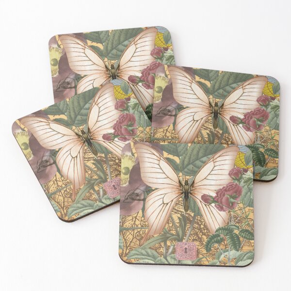 Item preview, Botanical Secrets – Vintage Collage Design designed and sold by The Shady Paddler.