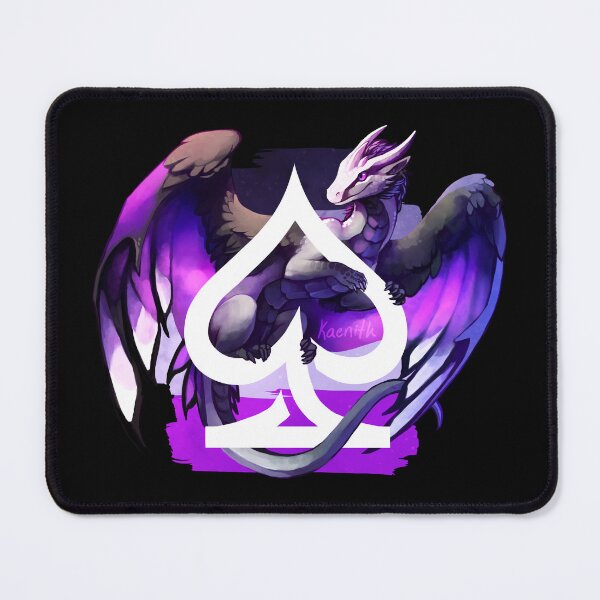 Item preview, Asexual Pride Dragon designed and sold by kaenith.