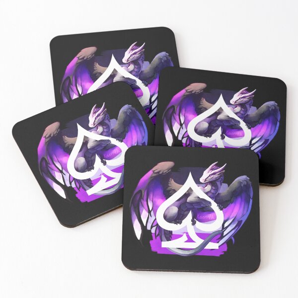 Item preview, Asexual Pride Dragon designed and sold by kaenith.