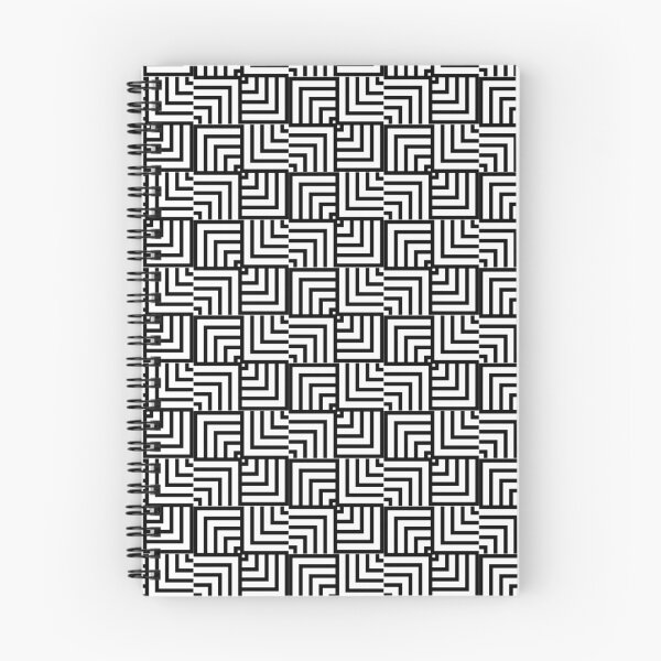 Item preview, Optical Illusion Pattern: Striking Geometric Black and White designed and sold by Alan Javier Cordoba Espinosa.