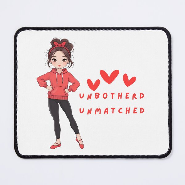 Item preview, Unbothered Unmatched Balletcore Birthday Card designed and sold by Dance Vibes: Blingit Studios.