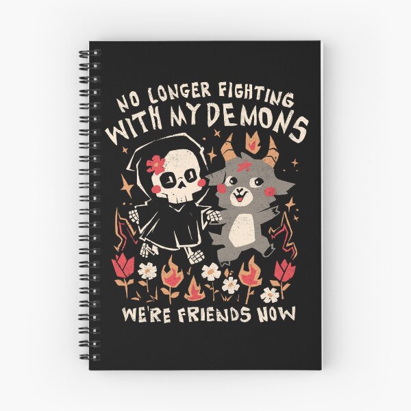 Item preview, Friends With My Demons designed and sold by EduEly.