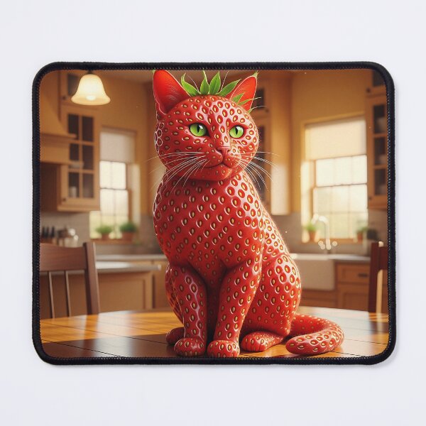 Item preview, Strawberry cat designed and sold by Mindbending78.