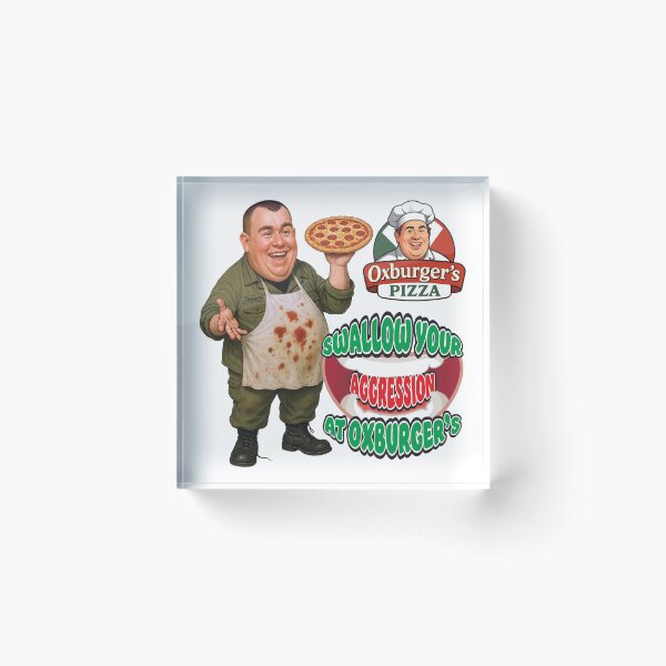 Item preview, Oxburger's Pizza designed and sold by PresentTees.