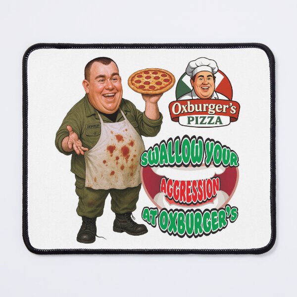 Item preview, Oxburger's Pizza designed and sold by PresentTees.