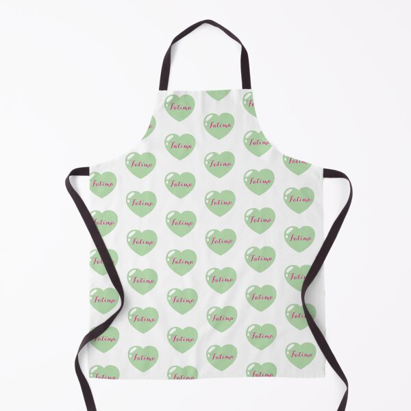 Item preview, Fatima Name with Green Heart designed and sold by Monika Howarth.