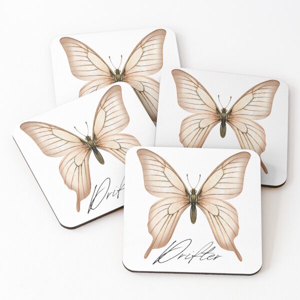 Item preview, Drifter – Butterfly Minimalist Design designed and sold by The Shady Paddler.