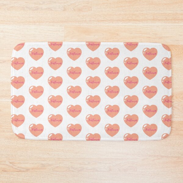 Item preview, Fatima Name with orange Heart  designed and sold by Monika Howarth.