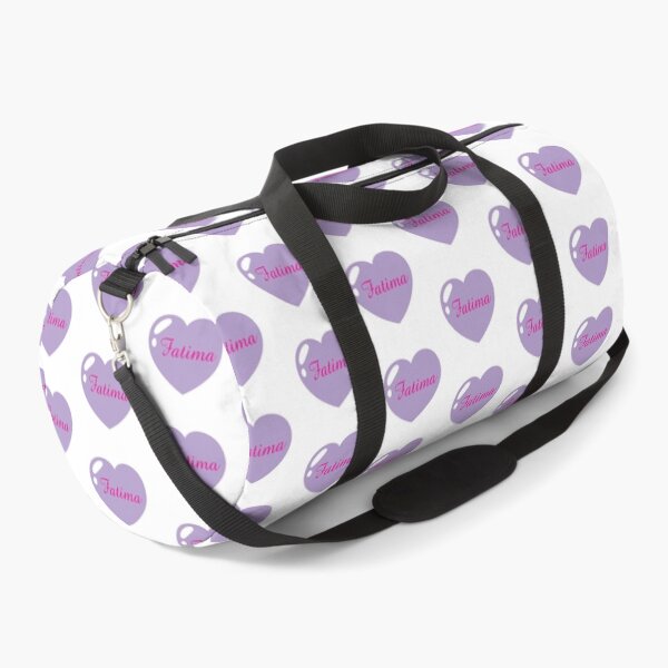 Item preview, Fatima Name with purple Heart designed and sold by Monika Howarth.