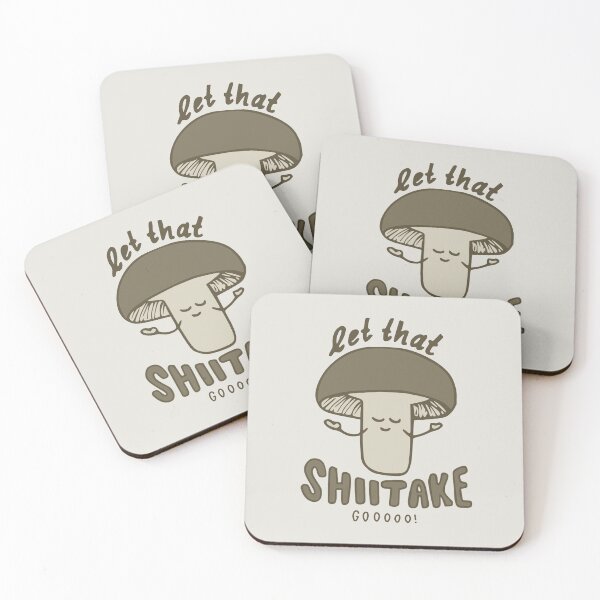 Item preview, Let That Shiitake Gooooo! designed and sold by PepAndGrace.