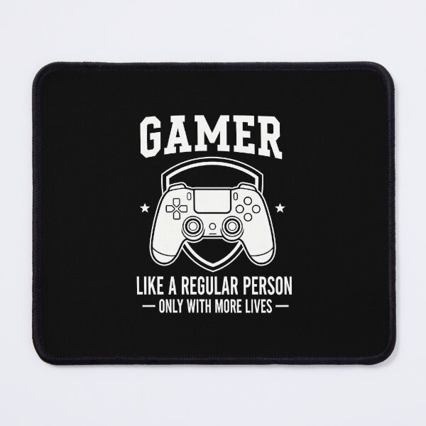 Item preview, Gamer Like a Regular Person only with Better Adventures designed and sold by bluel_evin.