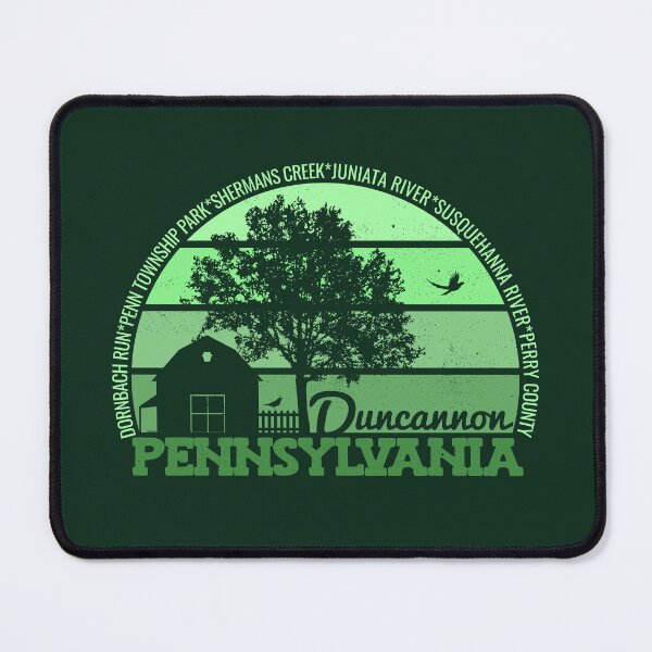 Item preview, Duncannon Pennsylvania Sunset Retro Vintage Local Pride Logo designed and sold by CRHPOD20.