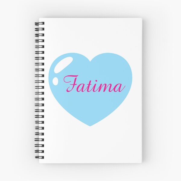 Item preview, Fatima Name with blue Heart  designed and sold by Monika Howarth.