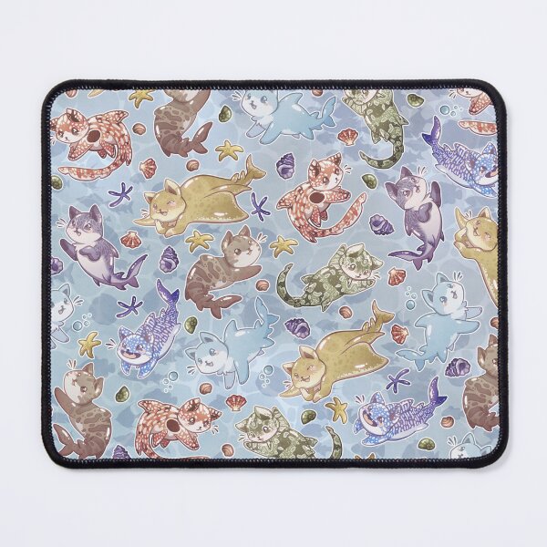 Item preview, Catshark Pattern designed and sold by Zvak Keh Art.