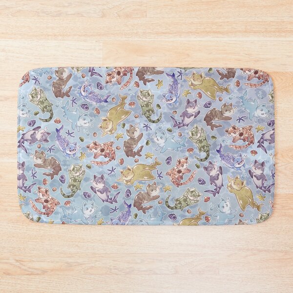 Item preview, Catshark Pattern designed and sold by Zvak Keh Art.