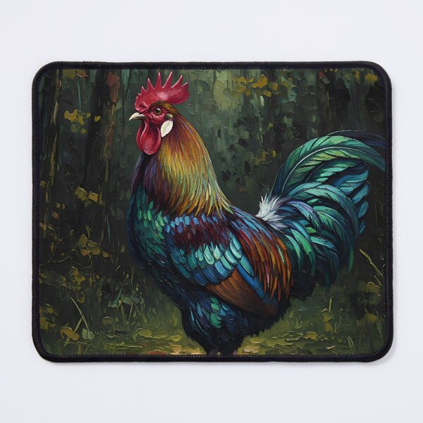Item preview, Majestic Forest Rooster designed and sold by Scythianshead .