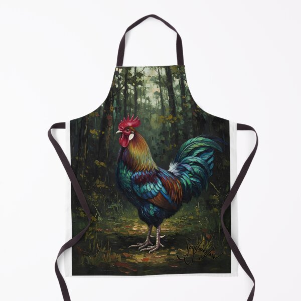 Item preview, Majestic Forest Rooster designed and sold by Scythianshead .