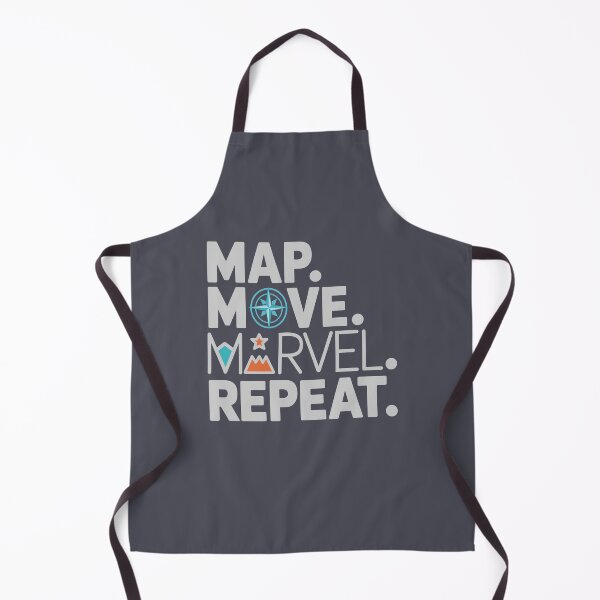 Item preview, Map. Move. Marvel. Repeat. designed and sold by UpliftSoul.