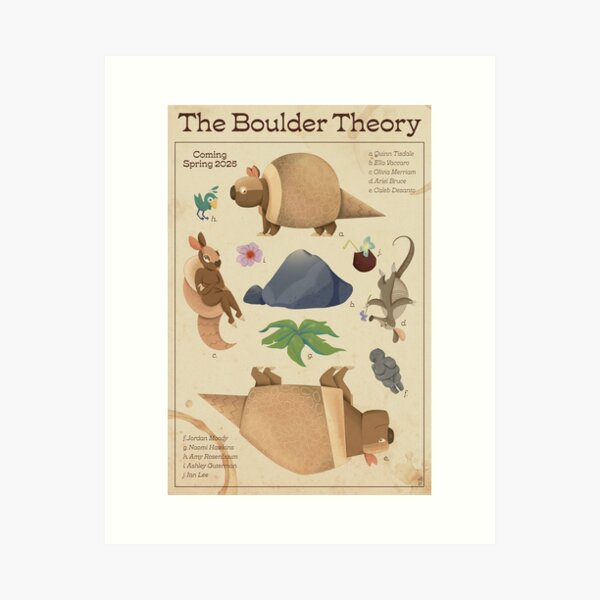 Item preview, The Boulder Theory - Fall Poster designed and sold by BoulderTheory.