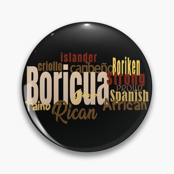 Item preview, Boricua Puerto Rico Patrimonio Palabras Arte designed and sold by TeesbyCarli.