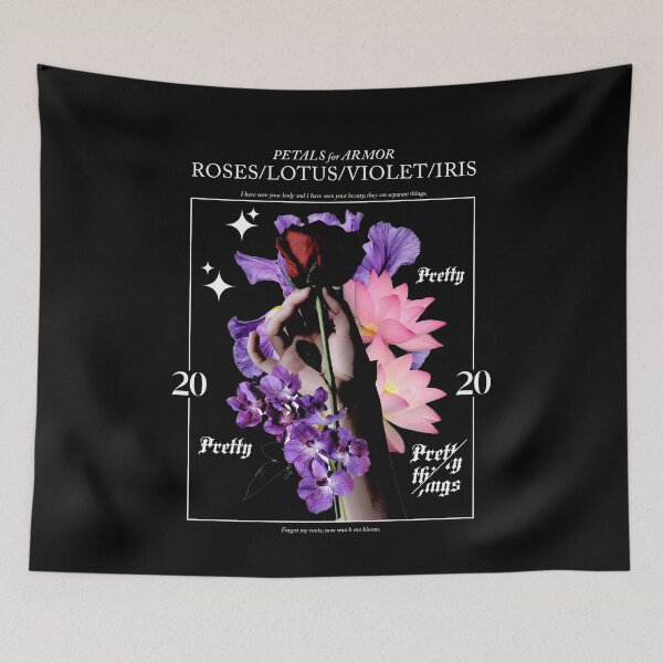 Item preview, roses/lotus/violet/iris — petals for armor designed and sold by kiazsafan.