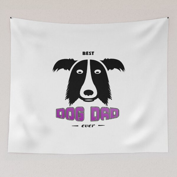 Artikelvorschau, Best dog dad ever - color entworfen und verkauft von Michael Treu.