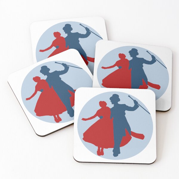 Item preview, Astaire and Rogers - Vintage Dance Silhouette  designed and sold by hangmeart.