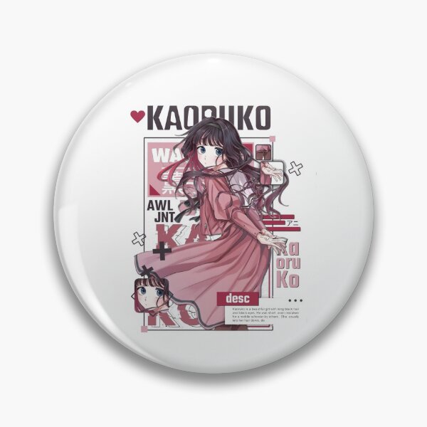 Item preview, Kaoruko Waguri - Kaoru Hana wa Rin to Saku designed and sold by ArtistryHavenn.