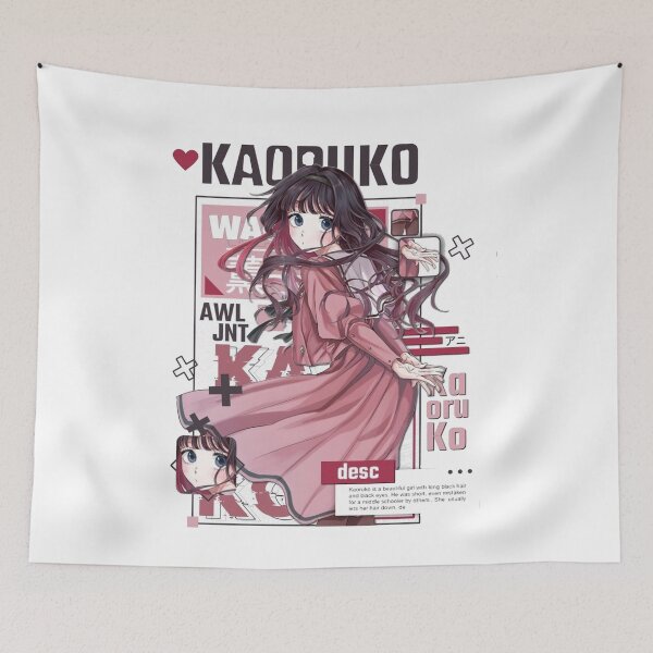 Item preview, Kaoruko Waguri - Kaoru Hana wa Rin to Saku designed and sold by ArtistryHavenn.